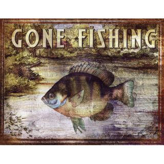 Evive Designs Gone Fishing by Paul Brent Graphic Art