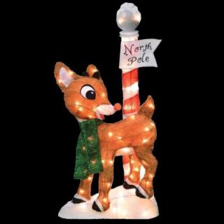 32 in. Pre Lit Rudolph at the North Pole 70508_L2D