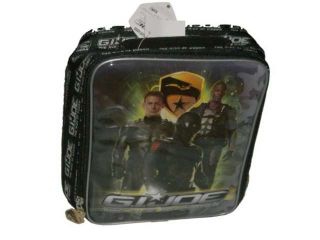 Gi Joe Army Soft Lunch Box Insulated Bag Snack Tote Lunchbox