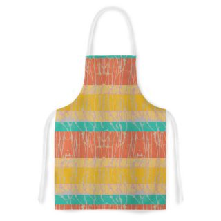 Desert Splatter by Nina May Orange Artistic Apron by KESS InHouse