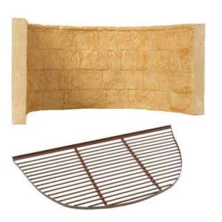 66 in. x 39 in. x 36 in. Tan Premier Composite Window Well with Metal Bar Grate BPT 663936G