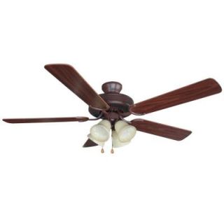 Yosemite Home Decor Calder 52 in. Oil Rubbed Bronze Ceiling Fan with 18 in. Lead Wire DISCONTINUED CALDER ORB 4