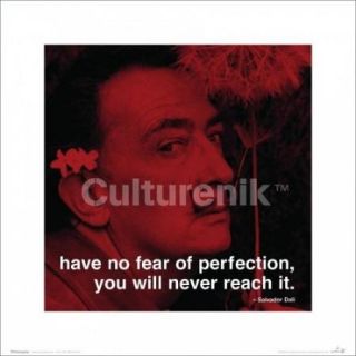 Salvador Dali Perfection Poster Print (16 X 16)
