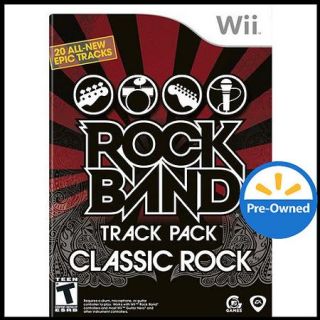 Rock Band: Track Pack Classic Rock (Wii)   Pre Owned
