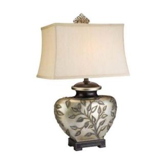 OK LIGHTING 30.5 in. Antique Brass Roman Table Lamp OK 4219T