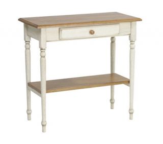 Country Cottage Solid Wood Foyer Table by Office Star   H123857 —