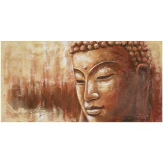 Safavieh Works of Art Gold Buddha Canvas Art