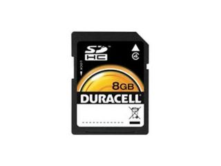 DURACELL DEMDUSD8192RB Duracell 8 GB Class 4 Secure Digital Card