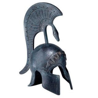 Design Toscano Greek Ironwork Spartan Helmet Sculpture