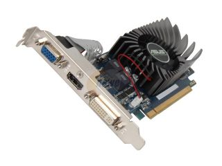 ASUS GeForce GT 430 (Fermi) DirectX 11 ENGT430/DI/1GD3/MG(LP) 1GB 64 Bit DDR3 PCI Express 2.0 x16 HDCP Ready Low Profile Ready Video Card