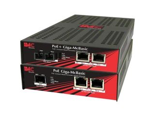 IMC 10/100/1000 Mbps PoE & PoE+ Switching Media Converter