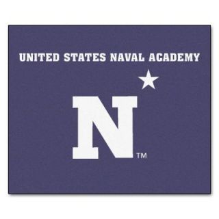 FANMATS U.S. Naval Academy 5 ft. x 6 ft. Tailgater Rug 3541