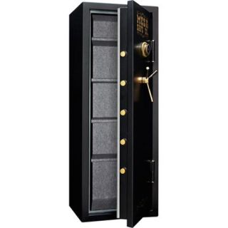 Mesa Safe MBF5922C P Fire Resistant Security Safe Safe with Mechanical Dial Lock, Black