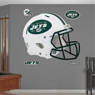 Officially Licensed NFL Team "Helmet" Wall Decals by Fathead   Jets   7601673