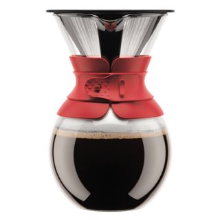 BODUM Red 4 Cup Coffee Maker