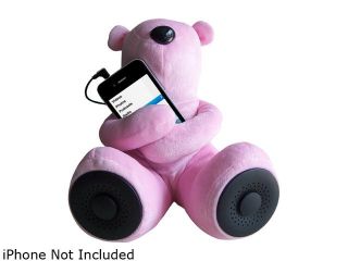 Sungale S T1 PK Portable Teddy Speaker For iPod/iPhone/Smartphone/MP3/Media Player