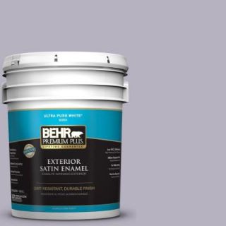 BEHR Premium Plus 5 gal. #N560 2 Coveted Gem Satin Enamel Exterior Paint 905005