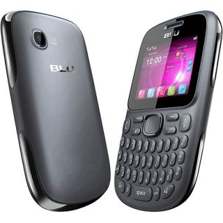BLU Samba W Q170W GSM Cell Phone (Unlocked), Gray