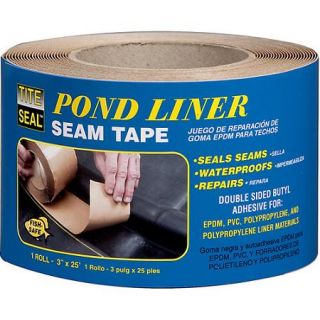 Tite Seal PLST325 3 in X 25' Self Adhesive Double Sided Butyl Pond Seam