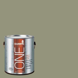 Olympic ONE Cavern Moss Semi Gloss Latex Interior Paint and Primer In One (Actual Net Contents: 116 fl oz)