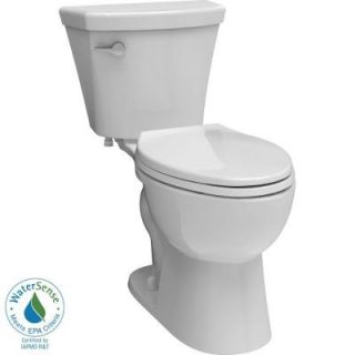 Delta Turner 2 piece 1.28 GPF Elongated Toilet in White C43908 WH