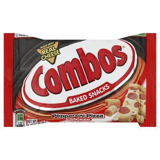 Combos Baked Snacks, Pepperoni Pizza Cracker, 1.7 oz (48.2 g)   Food