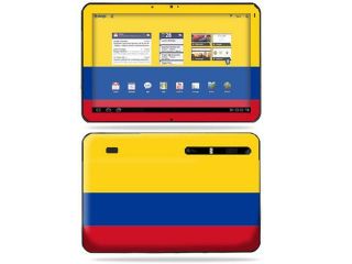 Mightyskins Protective Vinyl Skin Decal Cover for Motorola Xoom Tablet wrap sticker skins Columbian Flag