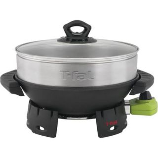 T Fal Balanced Living Wok with Steamer