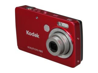 Kodak M200 Red 10.0 MP 3X Optical Zoom Wide Angle MINI Camera