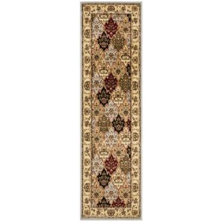 Safavieh Lyndhurst Grey and Multicolor Rectangular Indoor Machine Made Runner (Common: 2 x 6; Actual: 27 in W x 72 in L x 0.42 ft Dia)