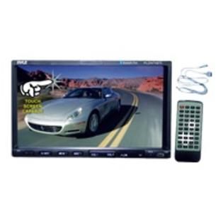 Pyle  7 Double DIN TFT Touch Screen DVD/VCD/CD/MP3/MP4/CD R/USB/SD