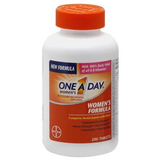 ONE A DAY Multivitamin/Multimineral, Womens Formula, 200 tablets