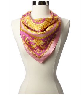 versace scrolls of the universe foulard pink