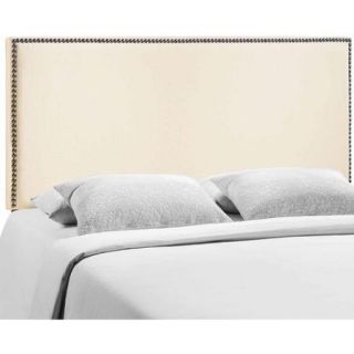 Modway Region Queen Nailhead Upholstered Headboard, Multiple Colors