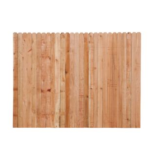 Severe Weather Natural Western Red Cedar Privacy Fence Panel (Common: 8 ft x 6 ft; Actual: 8 ft x 6 ft)