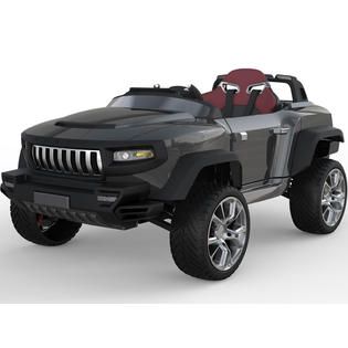 HENES Henes Broon T870 4x4 Ride On Car 24v with Tablet (RC) Black