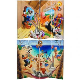 Oriental Furniture 4 ft. Tall Double Sided Bugs Bunny and Friends