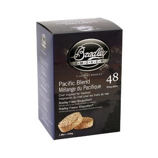 BRADLEY TECHNOLOGIES Bradley Pacific Blend Bisquettes 48 Pack