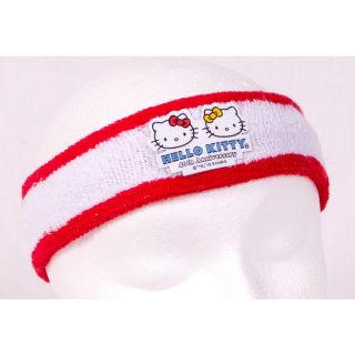 Hello Kitty Sports 40th Anniversary White/ Red Headband   16869482