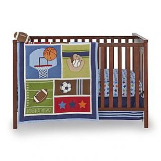 NoJo Infant Boys 4 Piece Crib Bedding Set   High Five   Baby   Baby