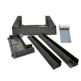 VELUX C04 High Profile Tile Roof Flashing with Adhesive Underlayment for Deck Mount Skylight EDW C04 0000A