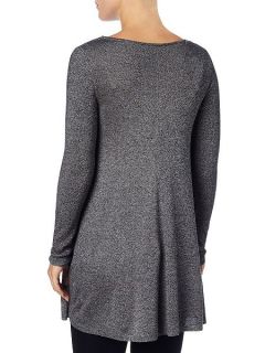 Phase Eight Marl cali swing knitted top Grey