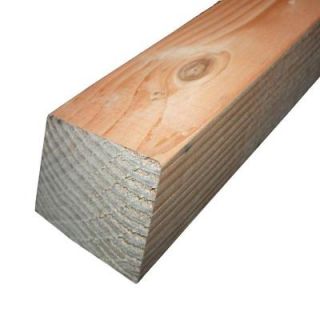 4 in. x 4 in. x 10 ft. Prime #2 and Better Douglas Fir Lumber 441864