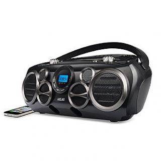Akai Bluetooth(R) CD Boombox AM/FM Digital Read Out with 6 Speakers