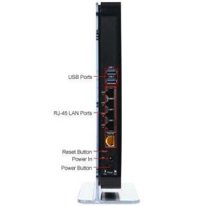 Netgear WNDR4500 100NAS N900 Wireless Dual Band Gigabit Router   4x Ports, 802.11 a/b/g/n (WNDR4500 100NAS)