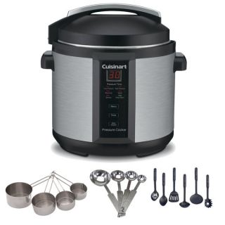 Cuisinart CPC 600 6 Quart Pressure Cooker (Refurbished) Bundle