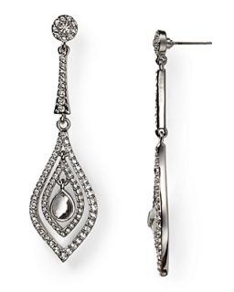 Carolee Linear Drama Chain Earrings