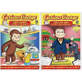 Curious George: Robot Monkey / Curious George: Leads The Band (Value Pack) (Full Frame)