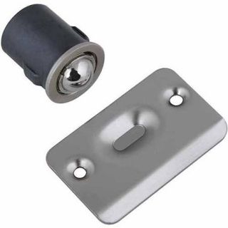 Design House 204784 Drive In Ball Catch, Satin Nickel Finish