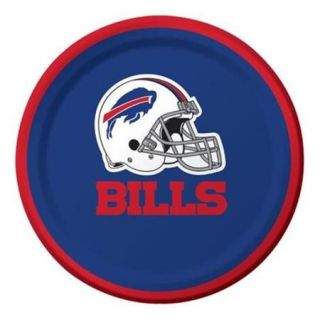 Creative Converting 419504 Buffalo Bills 7 inch Lunch Plates   Case of 96